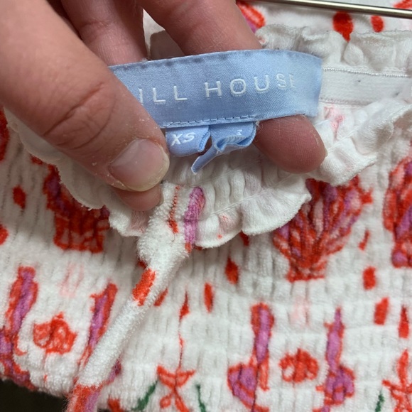 Hill House Pink and White Swim Coverup - Picture 5 of 6